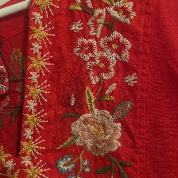 Johnny Was Lissa Weekend Boho Oversized Top - Picture 3 of 8